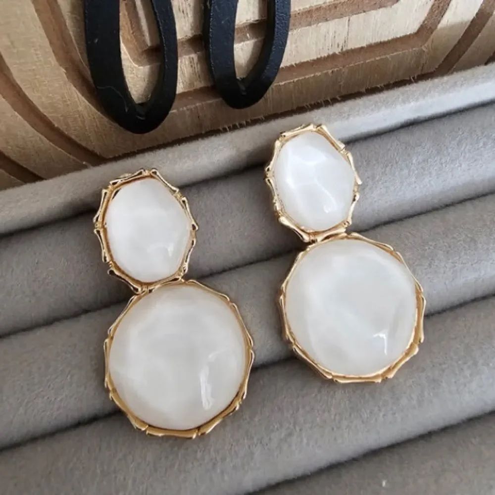 Crystal drop earrings N901